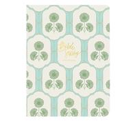 Mary Square Diario de reflexión de estudio bíblico, cuaderno devocional de 7 x 9 pulgadas con flores de celosía