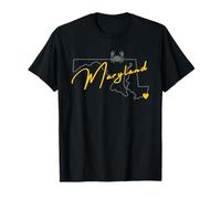 Maryland América con Cangrejo Camiseta