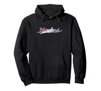 Maryland Patriotic Red White and Blue Distressed USA Style Sudadera con Capucha