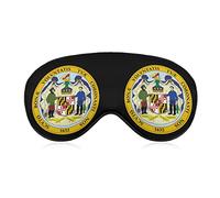 Maryland State Seal Sleep Mask Soft Blindfold Antifaz portátil con correa ajustable para hombres y mujeres