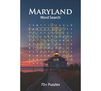 Maryland Word Search Puzzle Book: 70+ Puzzles Celebrating the Old Line State