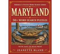 Maryland Word Search Puzzles: 50+ Word Search Puzzles with Easy-to-Read Print | 8 x 10 Inches, 110 pages | Great for Gifts, Vacations, Classrooms, and Free Time