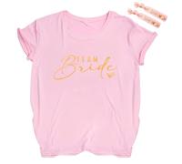 Marypaty Camiseta Team Bride para Mujer, JGA Equipo Novia, Mädchen, Dama de Honor
