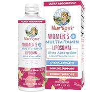 MaryRuth's Liposomal Multivitamin Mujer 450ml Sabor Vainilla Melocotón USDA Orgánico Vegano Sin Gluten Sin OGM Tecnología Liposomal