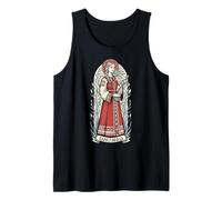 Marzanna Diosa eslava Pagano Invierno Folk Mito Arte Camiseta sin Mangas