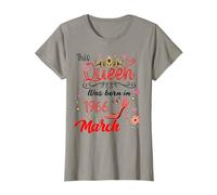 Marzo 1966 Cumpleaños Esta Reina Nació En Marzo 1966 Camiseta