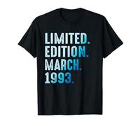 Marzo 1993 Año 1993 Cumpleaños 1993 Edición Limitada Camiseta