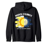 Marzo Equinoccio Igual Día Y Noche Feliz Pascua Ostara Sudadera con Capucha