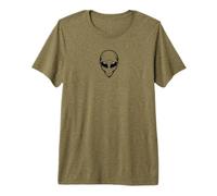 Más Allá De Nuestro Mundo Alien Místico Cara OVNI Camiseta Premium