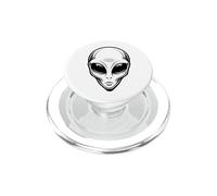 Más Allá De Nuestro Mundo Alien Místico Cara OVNI PopSockets PopGrip para MagSafe