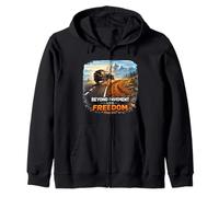 Más allá del pavimento Aventura Libertad Sudadera con Capucha