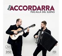 Mas Alla Del Sueno, oeuvres pour accordéon et guitare