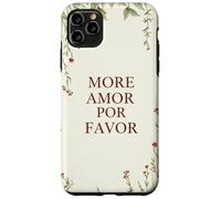 Más Amor por Favor Cita De Amor Español Romance Carcasa para iPhone 11 Pro MAX