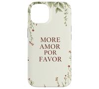 Más Amor por Favor Cita De Amor Español Romance Carcasa para iPhone 14
