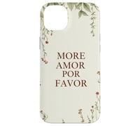 Más Amor por Favor Cita De Amor Español Romance Carcasa para iPhone 14 Plus