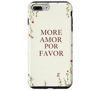 Más Amor por Favor Cita De Amor Español Romance Carcasa para iPhone 7 Plus/8 Plus
