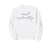 MÁS ARDENTAMENTE Jane Austen Pride & Prejuicio Darcy Quote Meme Sudadera