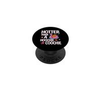 Más Caliente Que un Hoochie Coochie Funny Viral Summer Capybara PopSockets PopGrip Adhesivo