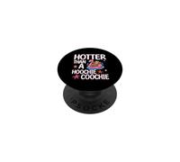 Más Caliente Que un Perezoso de Verano Viral Divertido Hoochie Coochie PopSockets PopGrip Adhesivo
