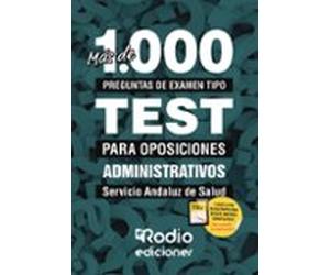 Más De 1.000 Preguntas De Examen Tipo Test Para Oposiciones. Admi Nist