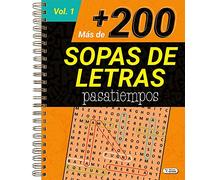 MAS DE 200 SOPAS DE LETRAS PASATIEMPOS VOL.1