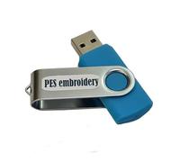 Más de 50000 diseños de máquina de bordado en una memoria USB, formato PES para máquinas de bordar Brother, alfabetos, personajes de dibujos animados, niños, logotipos, naturaleza, animales, etc