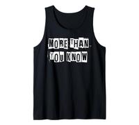Más de lo Que Sabes Camiseta sin Mangas