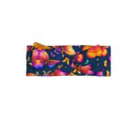 Más de una docena de mariposas para bebé con bonito lazo, turbante de nudo de poliéster suave para bebés, elástico y elegante