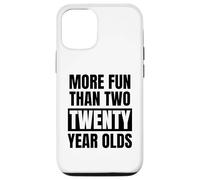 Más Divertido Que la Divertida Fiesta de cumpleaños número 40 de Dos Veinte años Carcasa para iPhone 12/12 Pro