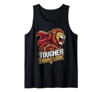 Más Duro de lo Que Parezco Valiente Sobreviviente de recuperación después de la cirugía Camiseta sin Mangas