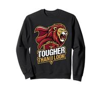 Más Duro de lo Que Parezco Valiente Sobreviviente de recuperación después de la cirugía Sudadera