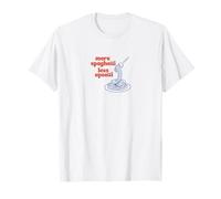Más Espaguetis, Menos upsetti, Divertido Dicho de Comida Camiseta