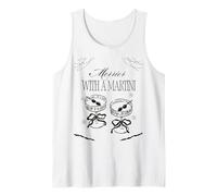 Más Feliz con una Fiesta de Martini FEA Navidad Camiseta sin Mangas