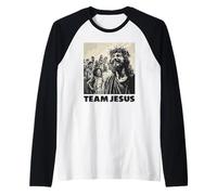 Más frío Jesucristo, equipo de Jesús, Jesucristo Camiseta Manga Raglan