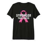 Más Fuerte Que el cáncer Concientización sobre el cáncer de Mama Camiseta Premium