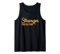 Más fuerte que la tormenta Humor Sarcástico Sarcástico Dicho Divertido Camiseta sin Mangas