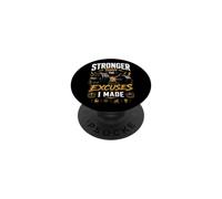 Mas Fuerte Que Las Excusas Fitness PopSockets PopGrip Adhesivo