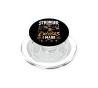 Mas Fuerte Que Las Excusas Fitness PopSockets PopGrip para MagSafe