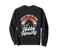 Más Genial de lo Que Piensas Hobby Hobbyhorse de Hobby Retro Sudadera