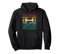 Más gente que conozco I Love My Soft Coated Wheaten Terrier Sudadera con Capucha