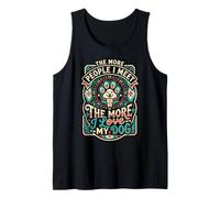 Más Gente Que conozco Más I Love My Dog Paw Southwestern Camiseta sin Mangas
