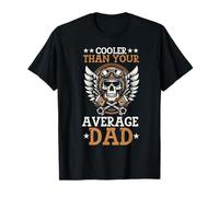 Más guay que el promedio de papá en moto Día del Padre Camiseta