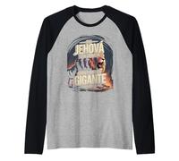 Mas Jehová Está Conmigo como Poderoso Gigante Camiseta Manga Raglan