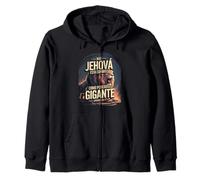 Mas Jehová Está Conmigo como Poderoso Gigante Sudadera con Capucha