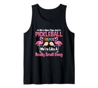 Más Just Pickleball Friends Somos como una Banda Muy pequeña Camiseta sin Mangas