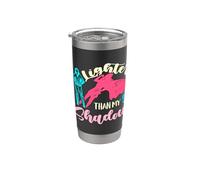 Más ligero que mi sombra Conciencia sobre la salud mental Salud mental Vaso térmico de acero inoxidable de doble pared