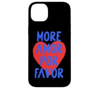 Más mensaje de corazón de amor por favor Carcasa para iPhone 14 Plus