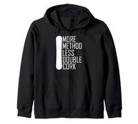 Más método, Menos Corcho Doble Sudadera con Capucha