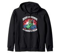 Más Ocupado Que un Pepino en una prisión de Mujeres Sudadera con Capucha