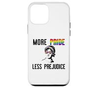 MÁS Orgullo Menos PREJUICIO Jane Austen Gafas de Sol LGBT Meme Carcasa para iPhone 12 Mini